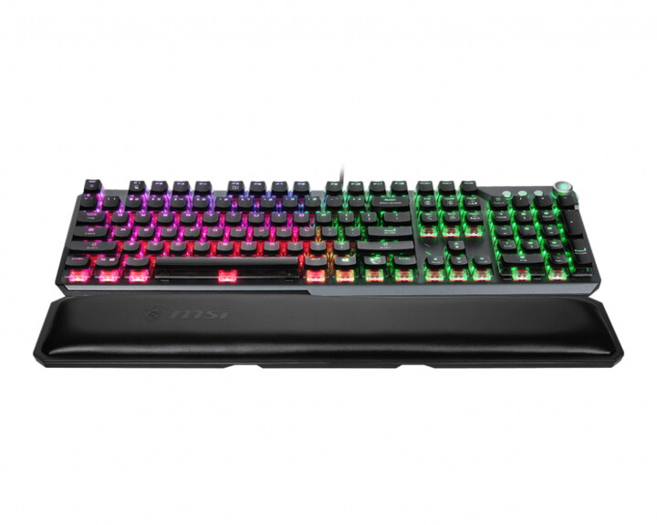 Tastierë MSI Vigor GK71 Sonic, MSI Sonic Blue, US, e argjendtë