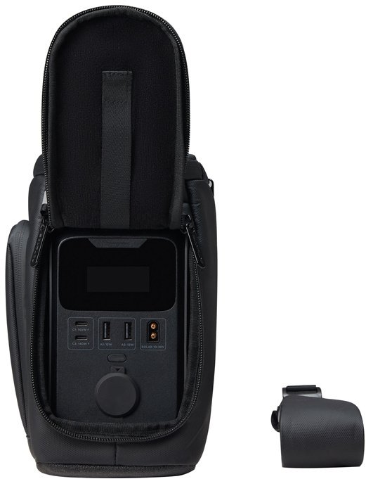 Çantë mbrojtëse EcoFlow TRAIL DC Series, për TRAIL 200 300 Plus 300, e papërshkueshme nga uji, e zezë