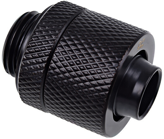 Montim me ngjeshje Alphacool Eiszapfen 13/10mm, i zi