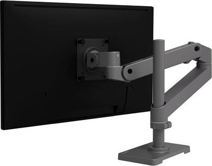Krah monitori Ergotron LX Pro Series 45-695-293, deri 34", për tavolinë, gri e errët