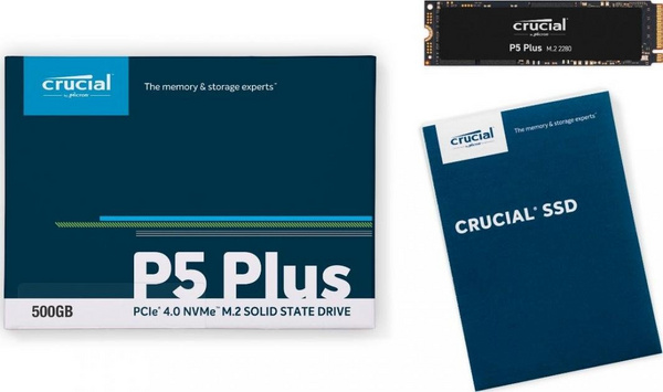 Hard disk SSD Crucial P5 Plus, M.2, 500GB