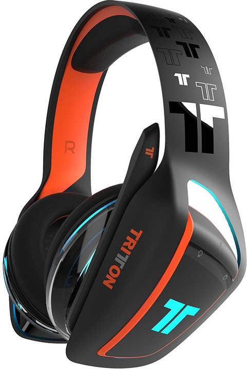 Kufje Tritton ARK 100, të zeza/portokalla