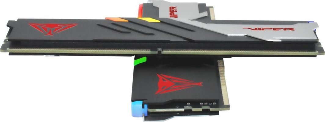 Memorie Patriot Viper Venom RGB, DDR5, 32 GB, 7200 MHz, CL34, PVVR532G720C34K