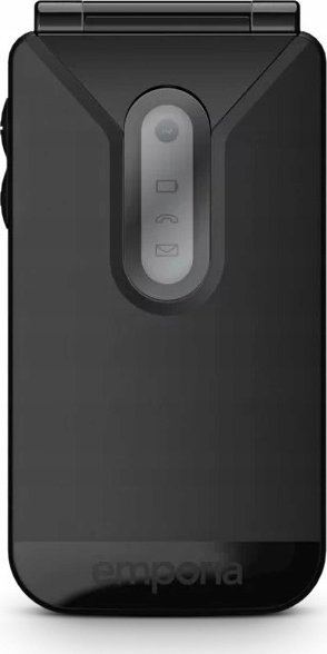 Telefoni me kapak Emporia EmporiaTALKglam, 2.4", 94 g, i zi