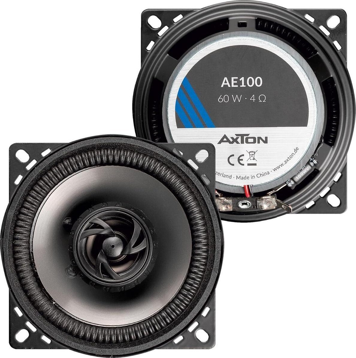 Altoparlantë makine AXTON AE100, set koaksial 2-way, 10 cm 60W