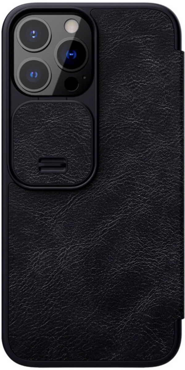 Mbrojtëse Nillkin Qin Book PRO për Apple iPhone 13 Pro Max, e zezë