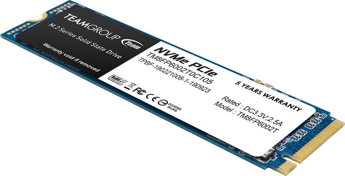 SSD TeamGroup MP33 2TB, M.2 2280, PCIe Gen3 x4 NVMe