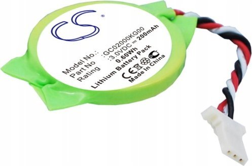 Bateri CMOS Cameron Sino DE4200BU, 3V, për Dell Latitude E4200 E4300, e gjelbër