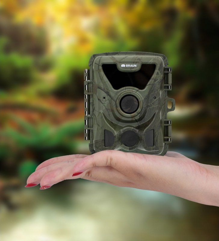 Камера за следење Braun Photo Technik Scouting Cam Black200A Mini, Full HD, ноќен вид, зелено-црна