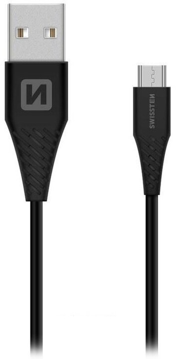 SWISSTEN кабел за податоци USB-A - micro USB, 1,5m, црна