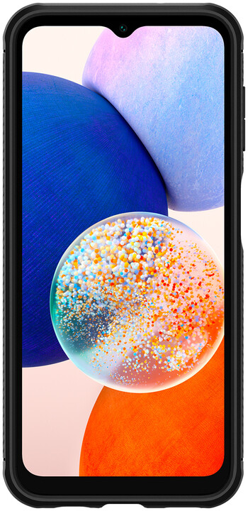 Mbrojtëse Spigen Rugged Armor për Samsung Galaxy A14 5G, e zezë