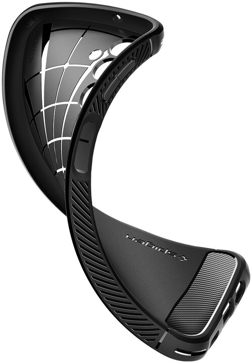 Mbrojtëse Spigen Rugged Armor për Samsung Galaxy A14 5G, e zezë