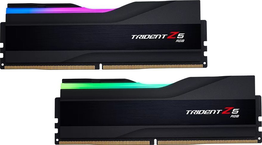Memorie G.Skill Trident Z5 RGB, DDR5, 64 GB, 6400 MHz, CL32, F5-6400J3239G32GX2-TZ5RK