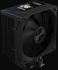 Ладилник за процесор LC-Power LC-CC-120-DB6, вентилатор 125mm, екран за температура, црн