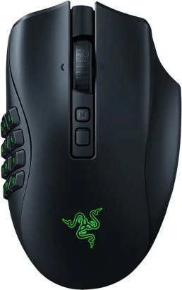 Mouse gaming Razer Naga V2 Pro, wireless, programues deri 22 butona, i zi