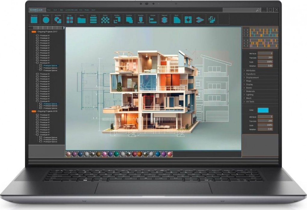 Laptop Dell Precision 5690, 13", Intel Core Ultra 7 155H, 32GB RAM, 1TB SSD, NVIDIA RTX 2000 Ada Generation, i hirtë