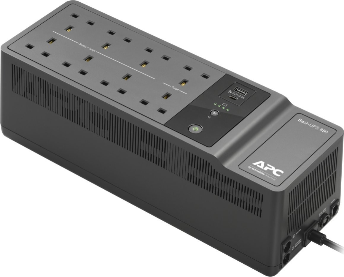 UPS APC BE850G2-UK, 520W, USB Type-C, i zi
