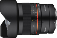 Objektiv Samyang MF 14mm f/2.8 për Canon RF, f/2.8, ultra këndor, i zi
