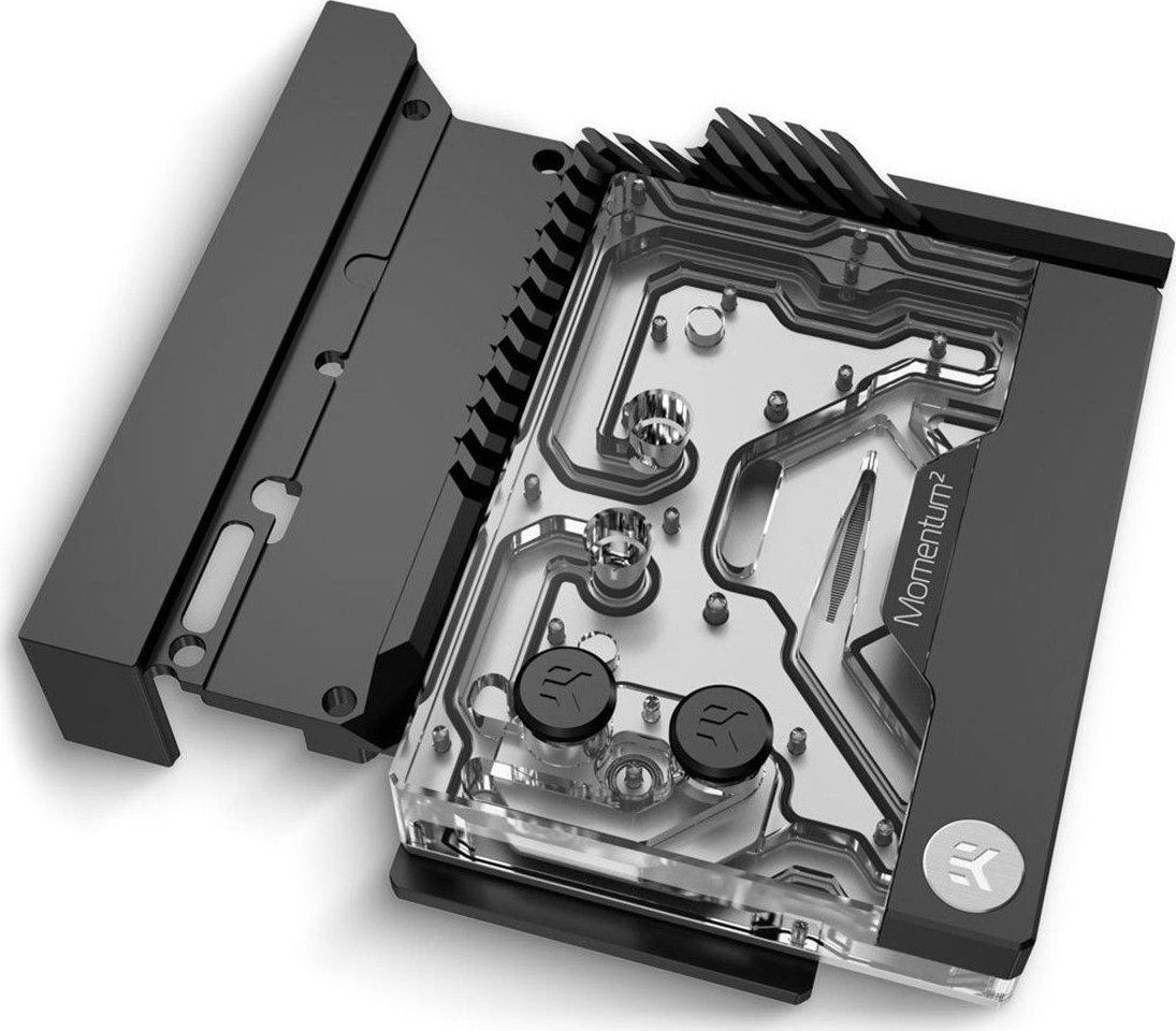 Monobllok ftohës EK Water Blocks EK-Quantum Momentum² ROG Maximus Z790 Extreme, Intel LGA-1700, D-RGB, akrilik transparent
