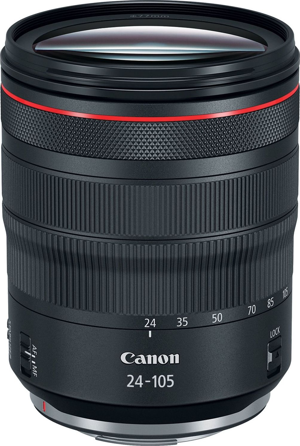 Објектив Canon RF 24-105mm f/4 L IS USM, стабилизација на слика, брз автофокус, црн
