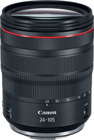 Објектив Canon RF 24-105mm f/4 L IS USM, стабилизација на слика, брз автофокус, црн