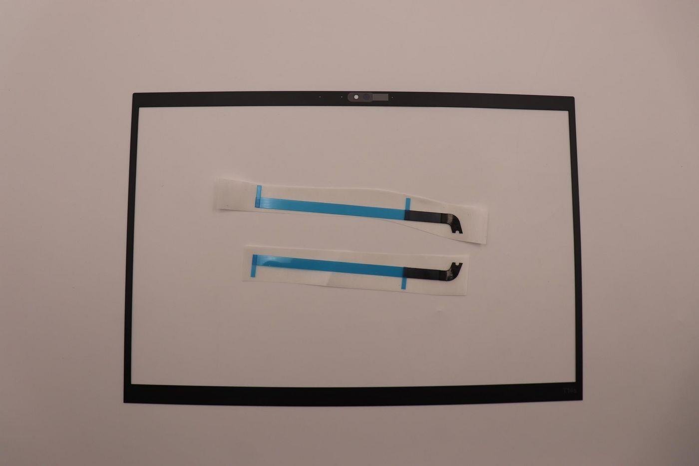 Kornizë ekrani për laptop Lenovo, zëvendësuese, plastike, e zezë