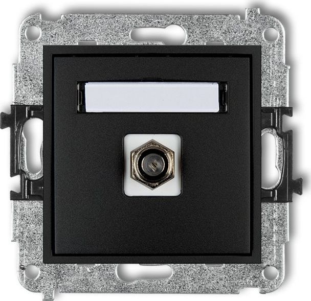 Prizë për antenë Karlik MINI type F (SAT) nickel-plated 12MGF-1
