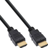 Set kabllo HDMI InLine, 35 copë, High Speed me Ethernet, 2.5m, të zinj