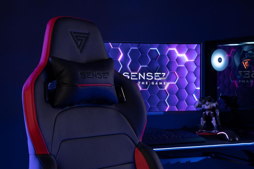 [OUTLET] Karrige SENSE7 Sentinel, me lëkurë artificiale, e zezë