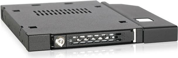 Kornizë Icy Dock ToughArmor MB411SKO-B, për fole 5.25" ODD, për disk 2.5" SATA, metalike e zezë