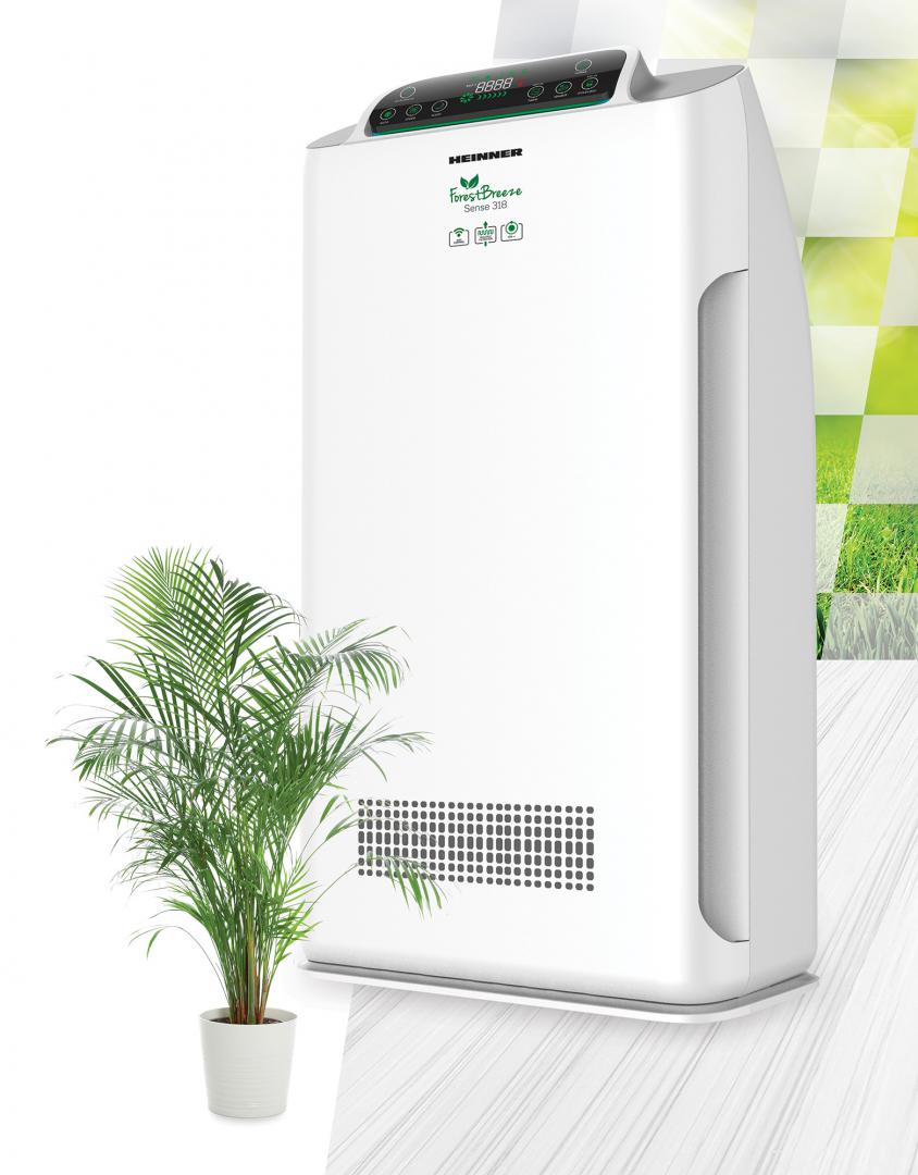 Pastrues ajri Heinner HPA-318WIFI, 318 m³/h, 38 m², i bardhë