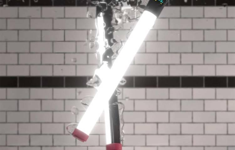 Llambë dore fotografike Puluz PU3550R, 2000 lm, RGB, e papërshkueshme nga uji