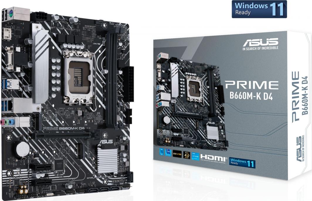 Pllakë amë Asus PRIME B660M-K D4