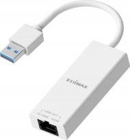 Адаптер за мрежа Edimax EU-4306 V2, USB A во Gigabit Ethernet, 1000 Mbps, бел
