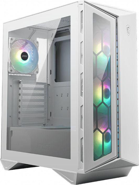 Kasë kompjuteri MSI MPG GUNGNIR 110R WHITE, me xham, e bardhë