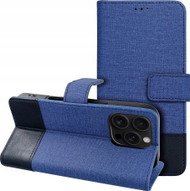 Kapak libër Gomma për Xiaomi Redmi Note 14 4G, mbrojtës, blu