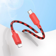Kабел Hoco X116 USB-C во Lightning, PD 27W, 1m, црвена
