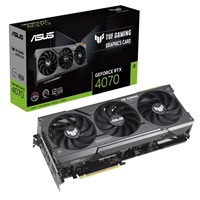 Kartelë grafike ASUS NVIDIA GeForce RTX 4070 TUF GAMING 12G, 12G GDDR6X, 3xDP, 1xHDMI