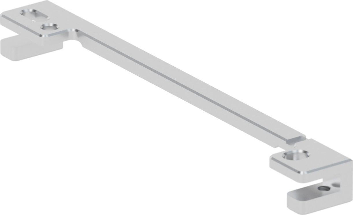 Mbajtës vertikal për kartelë grafike Singularity PCIe 4.0, metalik, argjendtë