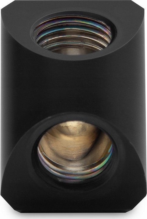 Përshtatës për ftohje me ujë EK Water Blocks EK-Quantum Torque, G1/4", 90°, i zi