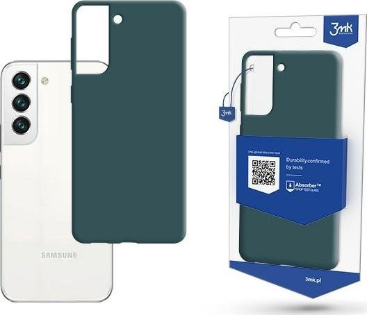 Футрола за телефон 3MK Matt Case Samsung Galaxy S22, мат, зелена lovage