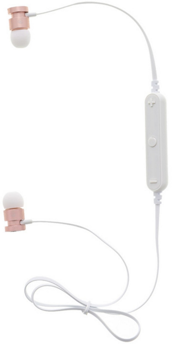 Dëgjuese GUESS Bluetooth Headset, të bardha / rozë