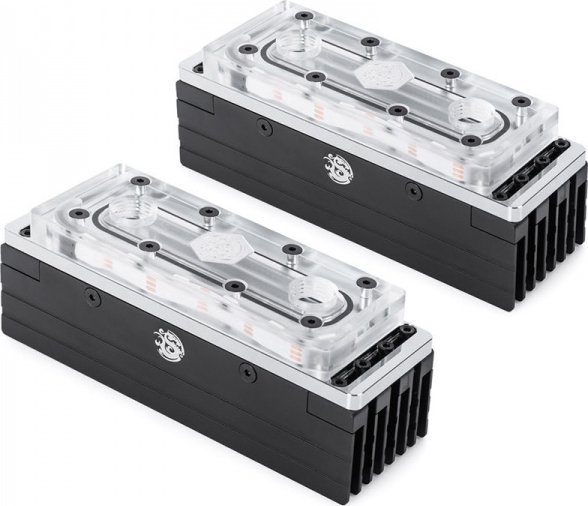 Ладилник за меморија АРГБ Битспауер, сет 8 парчиња, проѕирен