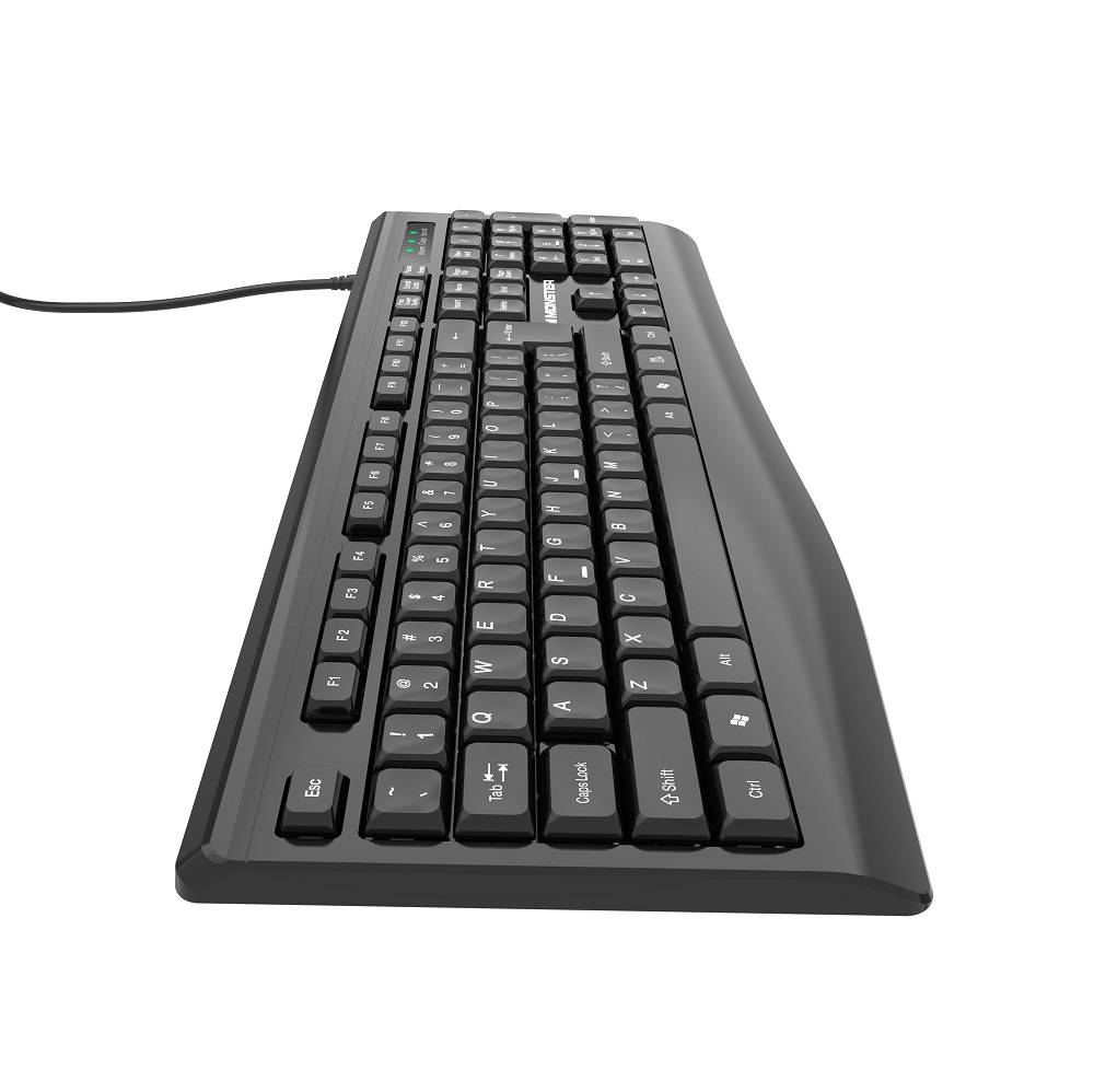 Set - Tastierë + Maus (2N1) MONSTER KM1 PRO-CBK