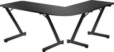 Tavolinë Huzaro Hero 7.0, 154 x 117 cm, e zezë