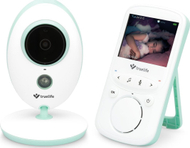 Бебифон Truelife Nanny Cam V24 Pro, екран 2.4\", поврзување 2.4 GHz, бела