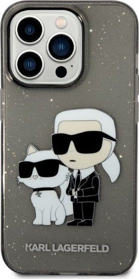 Mbulesë telefoni Karl Lagerfeld KLHCP14XHNKCT, për iPhone 14 Pro Max, hardcase, e zezë