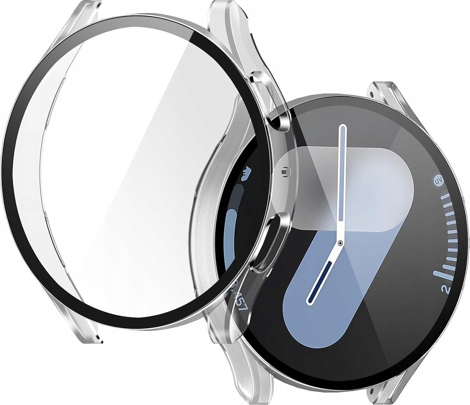 Kuti mbrojtëse Tech-protect DEFENSE360 për Samsung Galaxy Watch 7 40mm, xham i temperuar, transparente