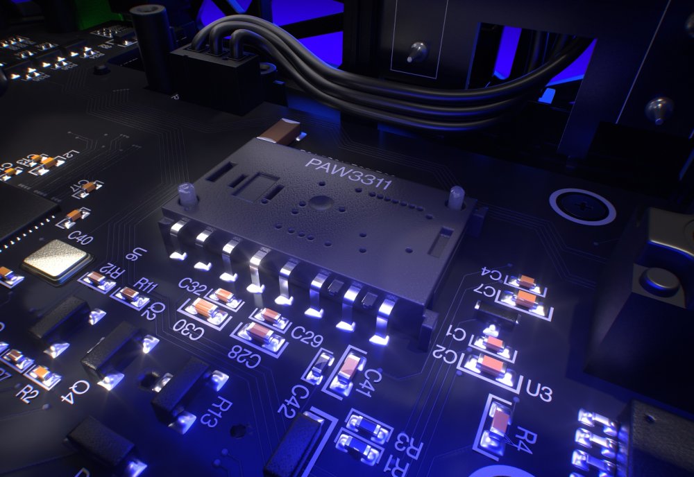 Гејмерски глушец ENDORFY LIX, USB Type-C, 8000DPI, црн