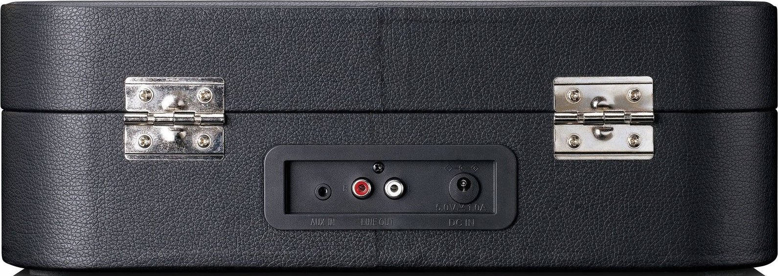 Gramafon portativ Lenco TT-116BK, USB, Bluetooth, i zi